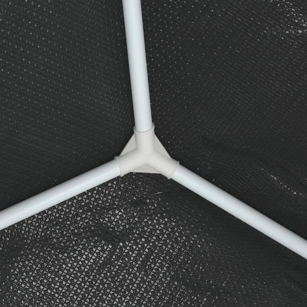 antracitszürke rendezvénysátor 4 x 9 m 90 g/m²