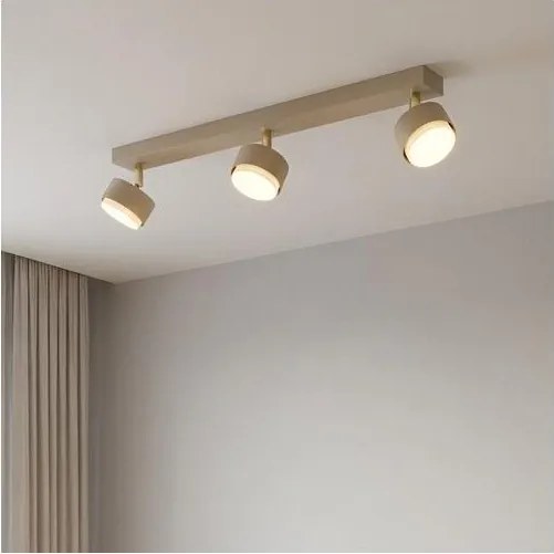 Brilagi - LED spotlámpa MONO 3xGX53/12W/230V bézs