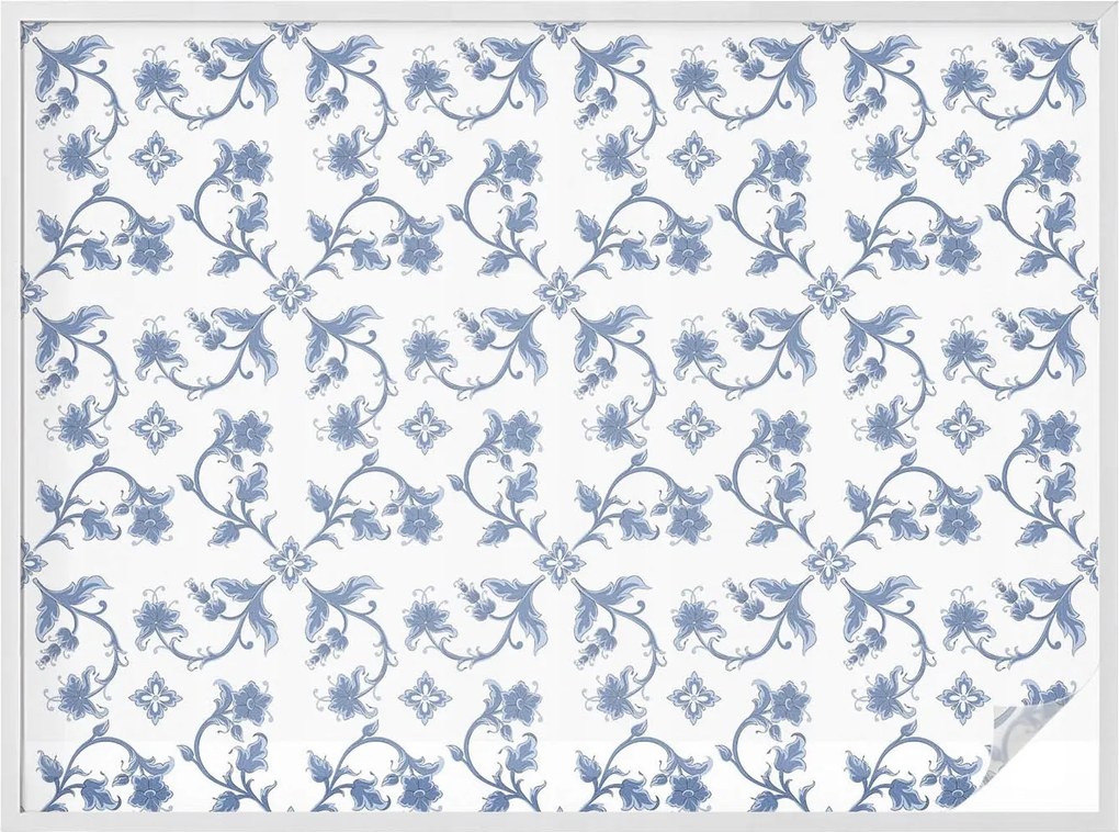 Ablakfólia Öntapadós Adatvédelem Virágos dísz 200x146