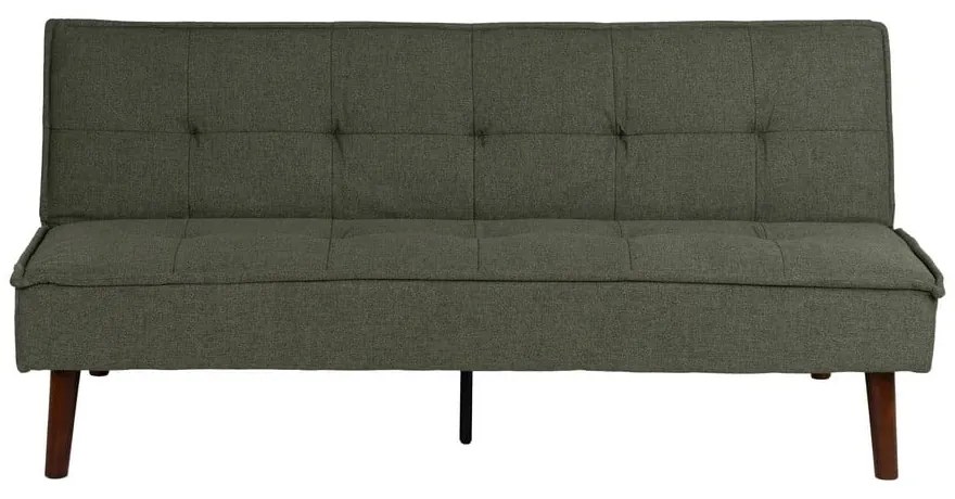 Zöld zsenília kinyitható kanapé 181 cm – Ixia