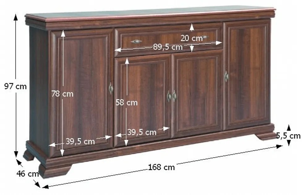 KORA KK4 szekrény, samoa king