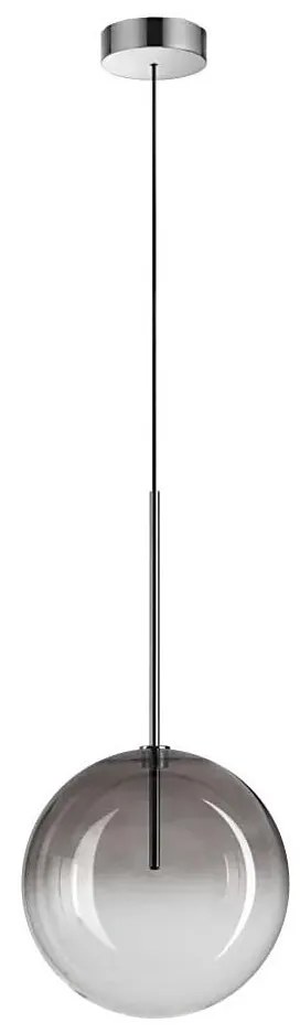 Ideal Lux - LED Csillár zsinóron EQUINOXE 1xG4/2W/230V átm. 25 cm króm/füstös