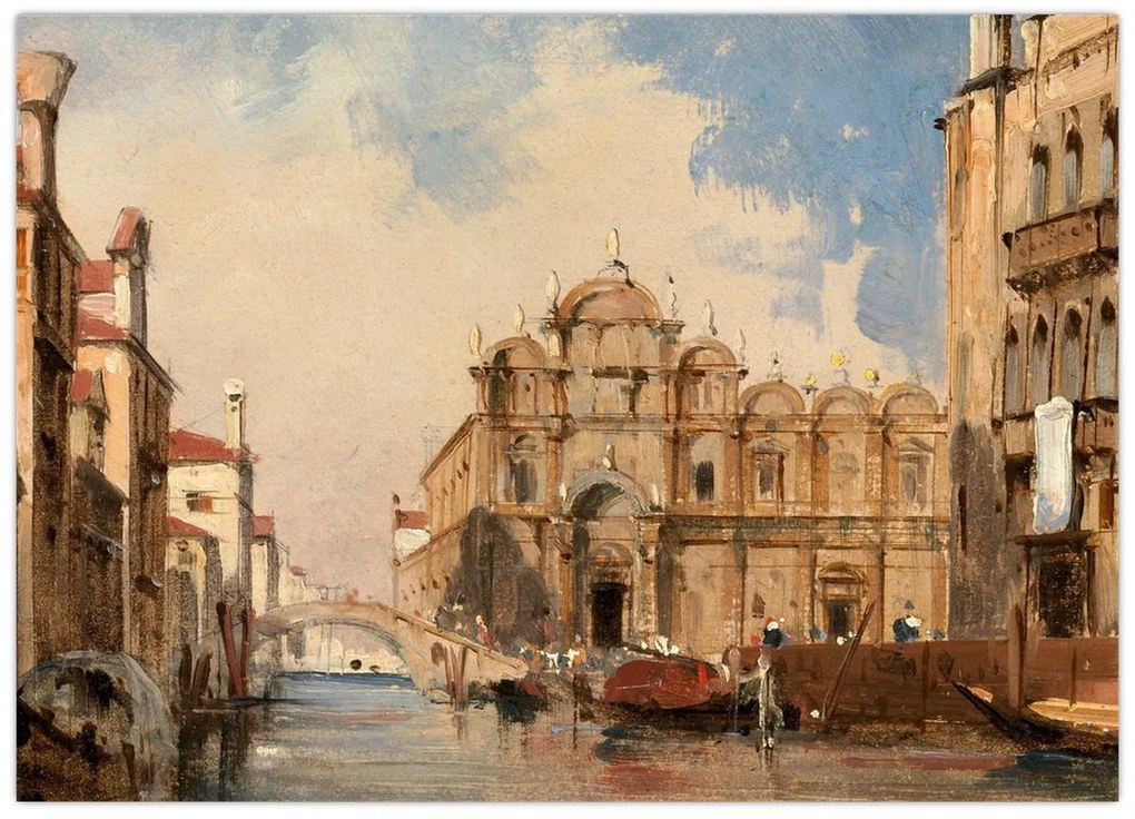 Kép - Jules-Romain Joyant, The Scuola di San Marco, Venice, reprodukciók (70x50 cm)