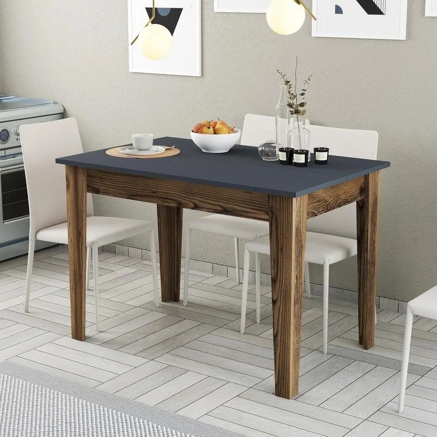 Étkező asztal Kiev 504 - Walnut, Anthracite