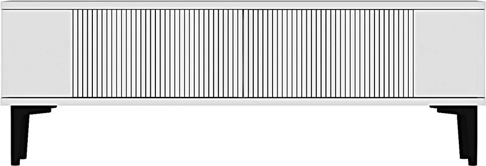 Corsa TV-állvány, fehér, 120 cm