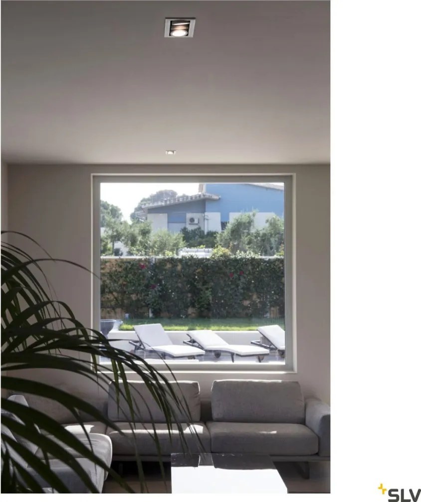 SLV KADUX 1007568 Beépíthető spotlámpa 3x20W/LED 3000K 2350lm IP20