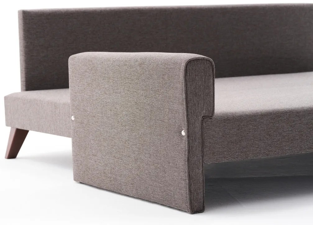 3 személyes kanapéágy Bella Sofa - Barna