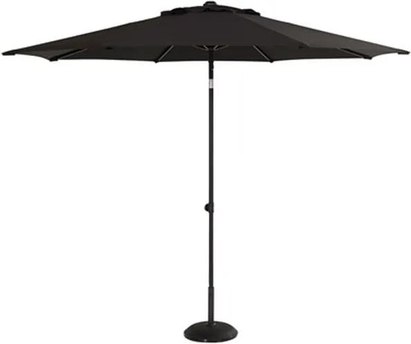 Fekete napernyő, ø 300 cm - Hartman