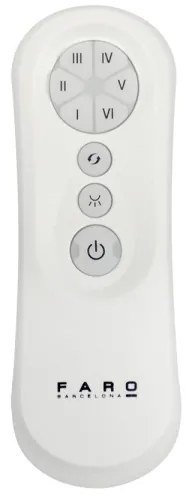 FARO 33487 - Mennyezeti ventilátor NASSAU á. 128 cm + távirányító