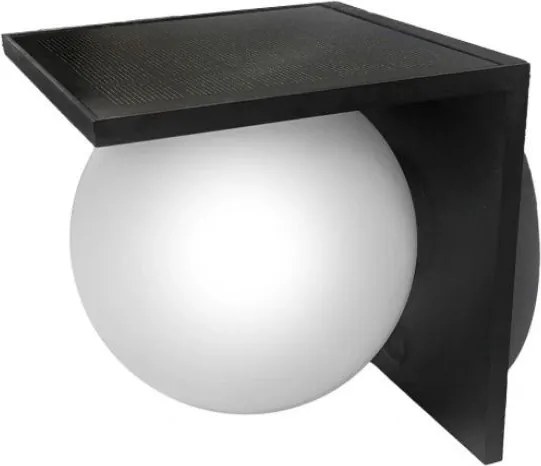 SMD LED KINK0533SLL SPHERE Modern Kültéri Fali Lámpa Fehér, Fekete LED IP44