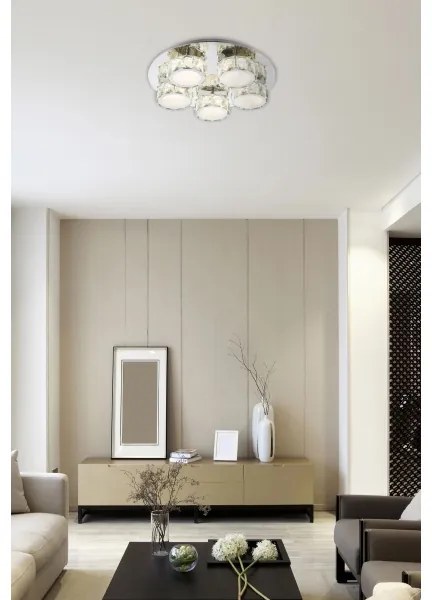 Globo 49350D4 - LED Dimmelhető mennyezeti lámpa AMUR LED/40W/230V 4000K átm. 40 cm