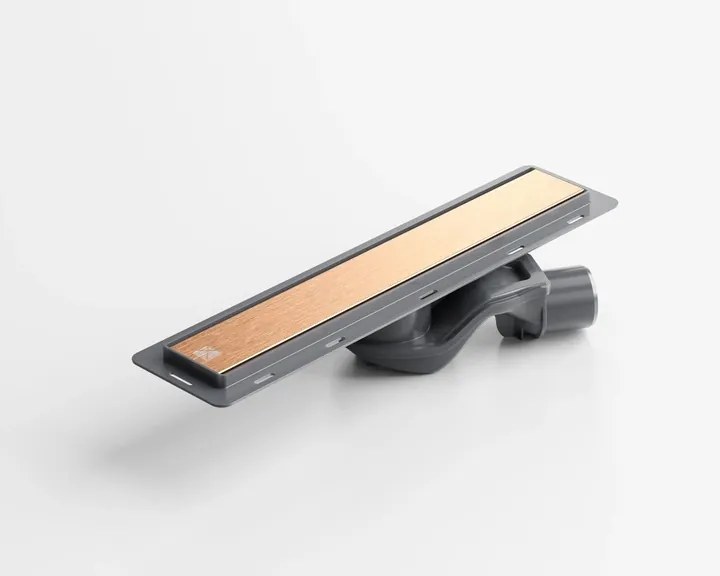 Lineáris Lefolyó Réz Matt 40 CM