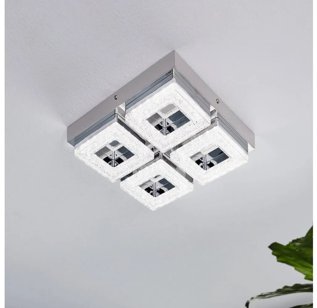 Eglo 95657 - FRADELO LED mennyezeti lámpa 4x4W 230V