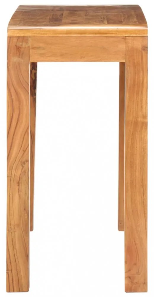 vidaXL tömör akácfa konzolasztal mézszínű felülettel 110 x 40 x 76 cm