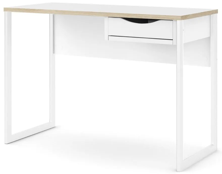 Function Plus fehér íróasztal, 110 x 48 cm - Tvilum