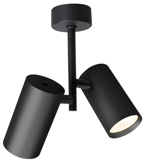 Brilagi - Spotlámpa SELE VERTICAL 2xGU10/30W/230V fekete