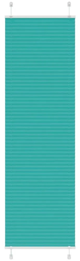 pliszírozott redőny Benzinzöld 55x200 cm szövetszélesség