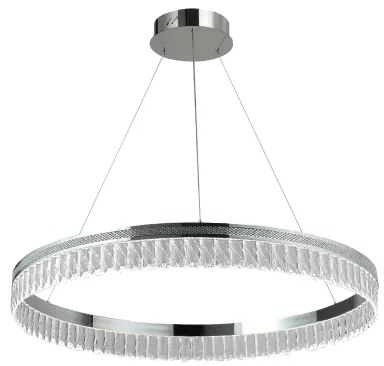 LED dimmelhető kábelre függesztett kristálycsillár THALIA LED/55W/230V 3000-6000K + távirányító