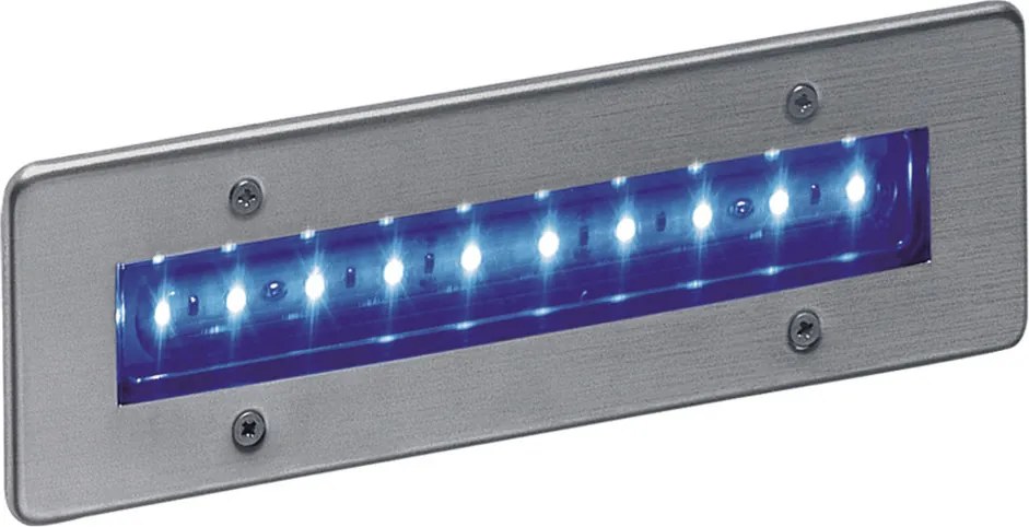 NOVOLUX 305C-L1002F-30 SYNA Kültéri Falba Építhető Lámpa Fehér, Ezüst LED IP68