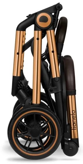 Lionelo - Babakocsi CLOE fekete/arany