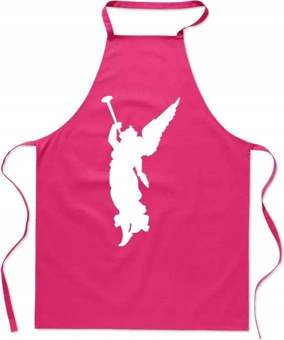 Karácsonyi konyhai kötény Játszó angyal