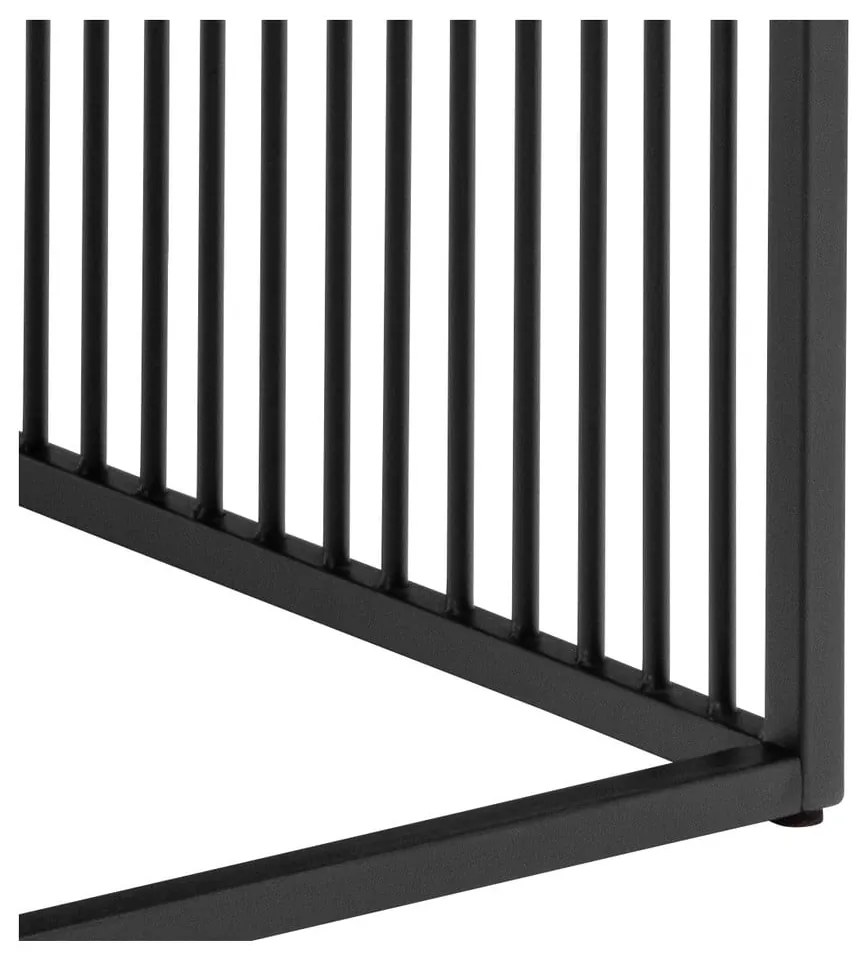 Natúr színű dohányzóasztal tölgyfa dekoros asztallappal 60x120 cm Strington – Actona