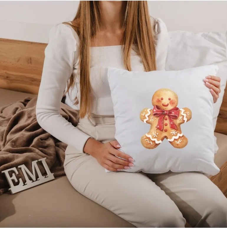 EMI Ginger karácsonyi díszpárna 40x40 cm