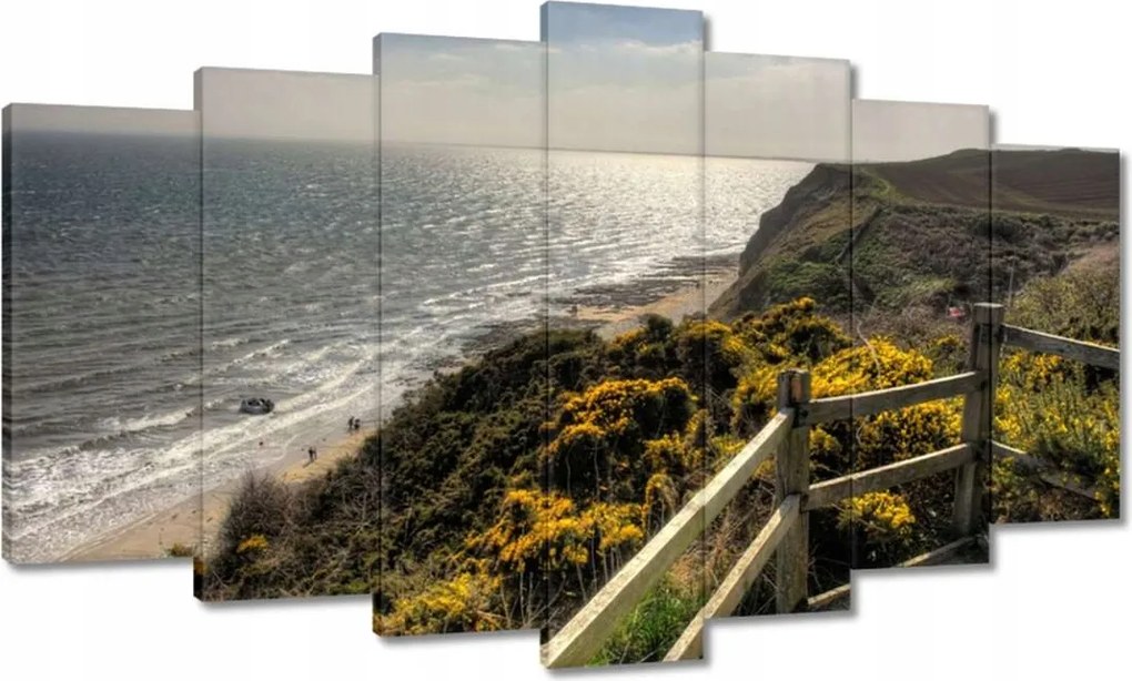 Festmények 140x80 Esti kép Balti-tenger