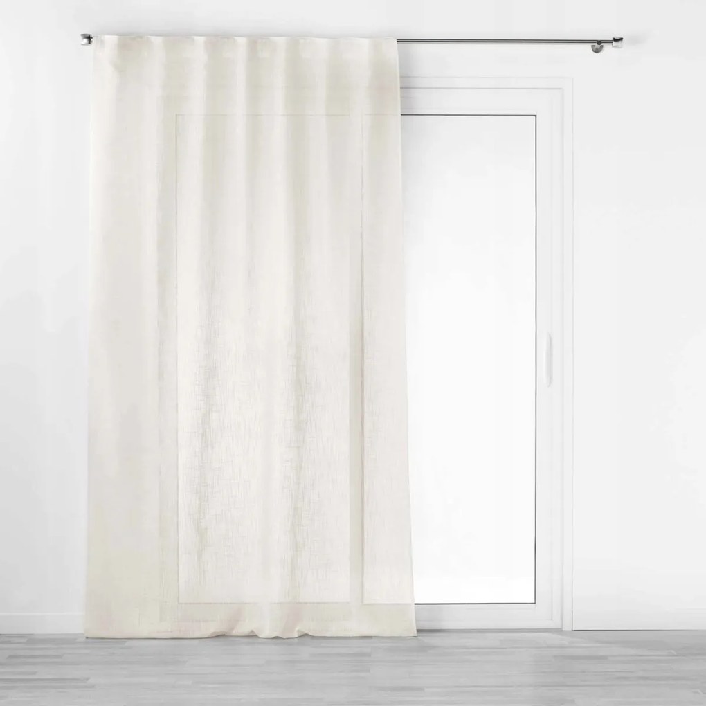 Függöny Rejtett Vállpántokkal krémszínű függöny 140x240