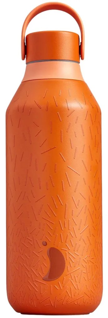 Termoszpalack Chilly's Bottles - Fire Orange 500ml, Elements/Series 2 edition