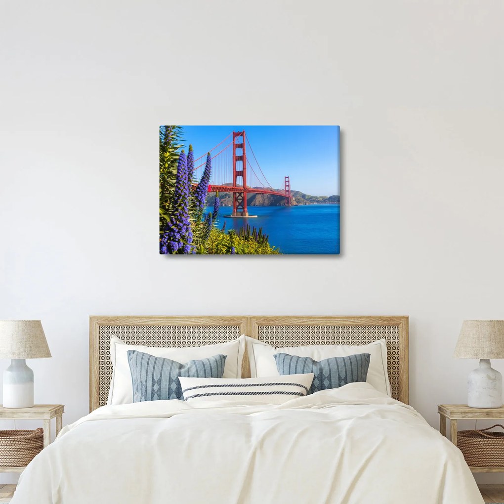 Kép - Golden Gate híd, San Francisco (70x50 cm)