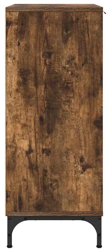 Széf fiókkal Füstölt tölgy 89.5 x 33 x 82 cm Faanyag