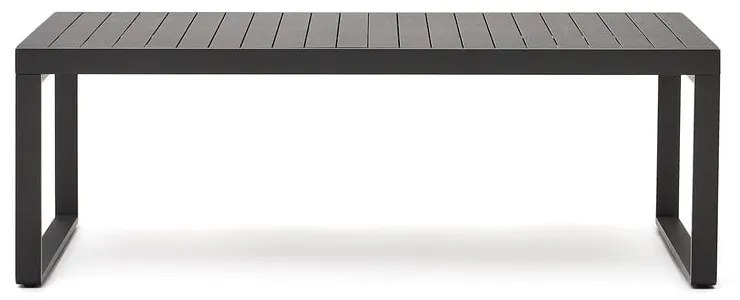 Fém kerti étkezőasztal 100.5x220 cm Galdana – Kave Home