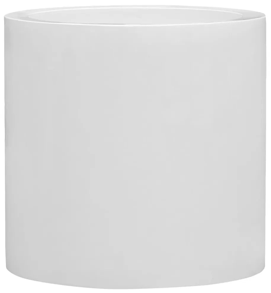 Pottery Pots Jumbo Max virágcserép, fényes fehér, többféle méretben - PotteryPots méret: L - h. 90 cm, ⌀ 90 cm