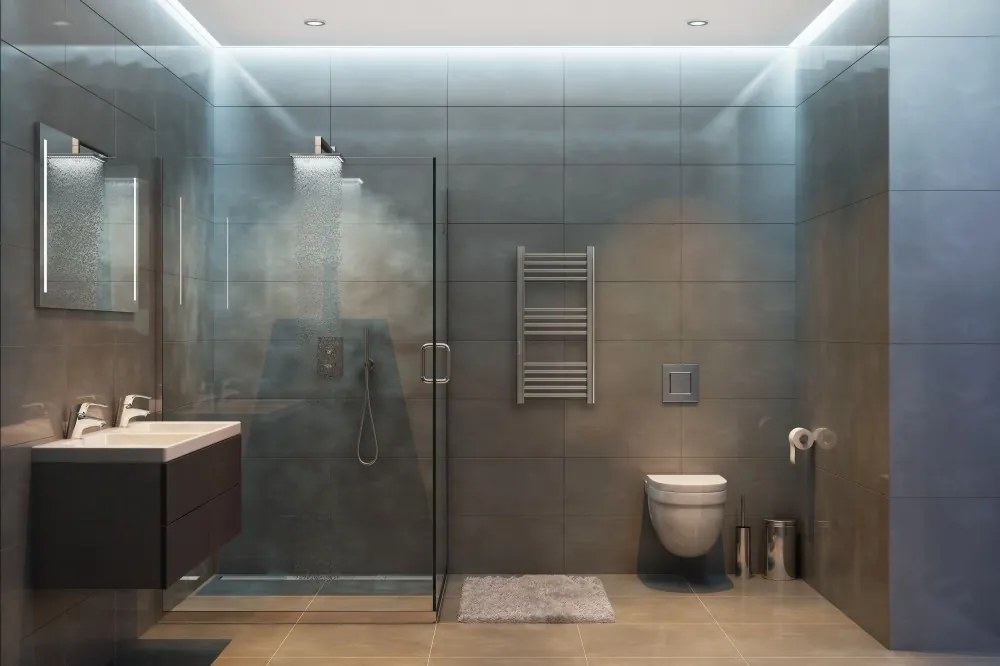 Króm 400x700mm törölközőszárítós fürdőszobai radiátor Welland Lux | Készletről | Gyors kiszállítással