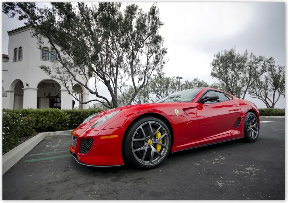 Poszterek 100x70 Piros Ferarri