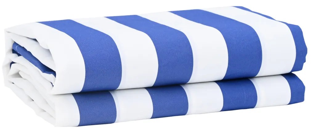 napellenző pótanyaga Kék-fehér 10x1.6 m