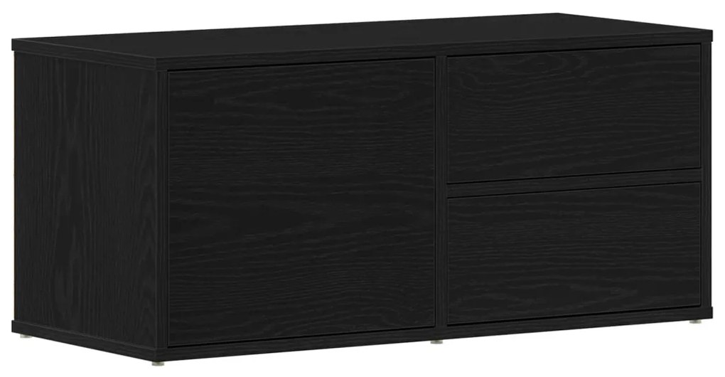 TV Szekrény Hagyományos tölgy 80x34x35,5 cm Műanyag
