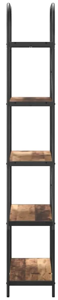 Könyvespolc Régi fa 80 x 30 x 183 cm Faanyag