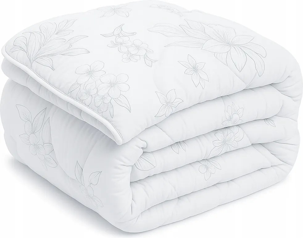 Antiallergén virágos paplan 220x200 Egész évben könnyű Lengyel Minőség