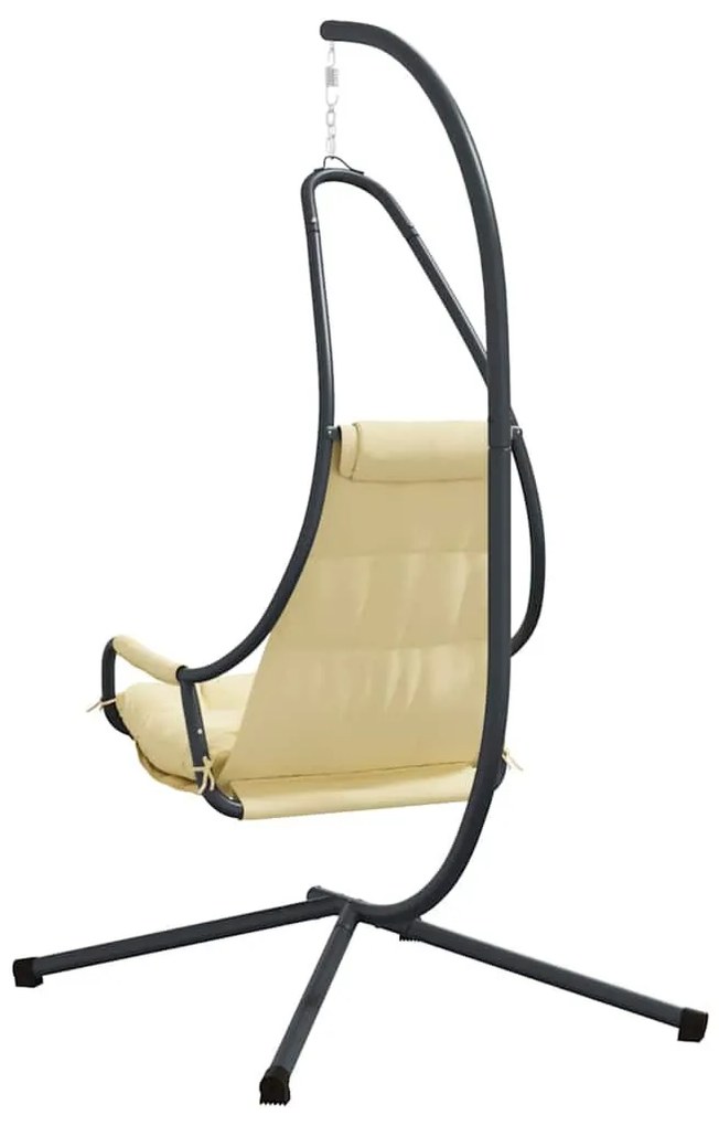 Függő tojás szék Bézs 94 x 107 x 196.5 cm Acél