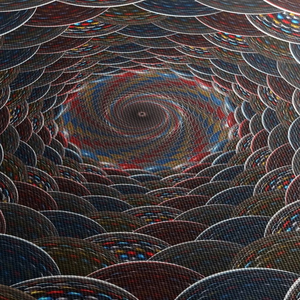 Kép - Vortex (órával) (90x30 cm)