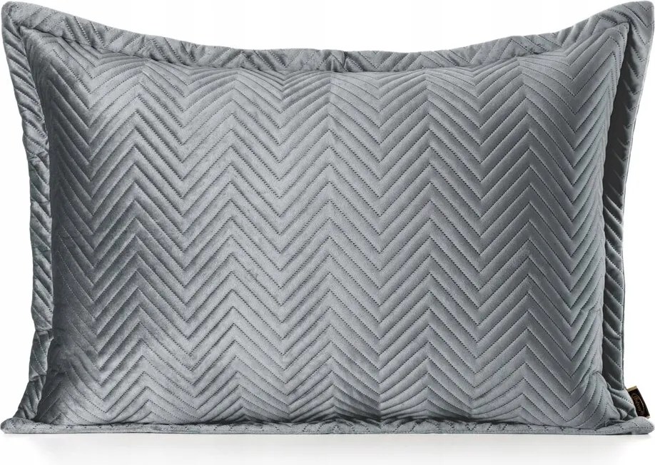 Dekoratív párnahuzat Sofia 50x70 Eurofirany grafit bársony