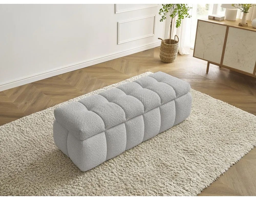 Világosszürke buklé pad Mont Blanc – Bobochic Paris