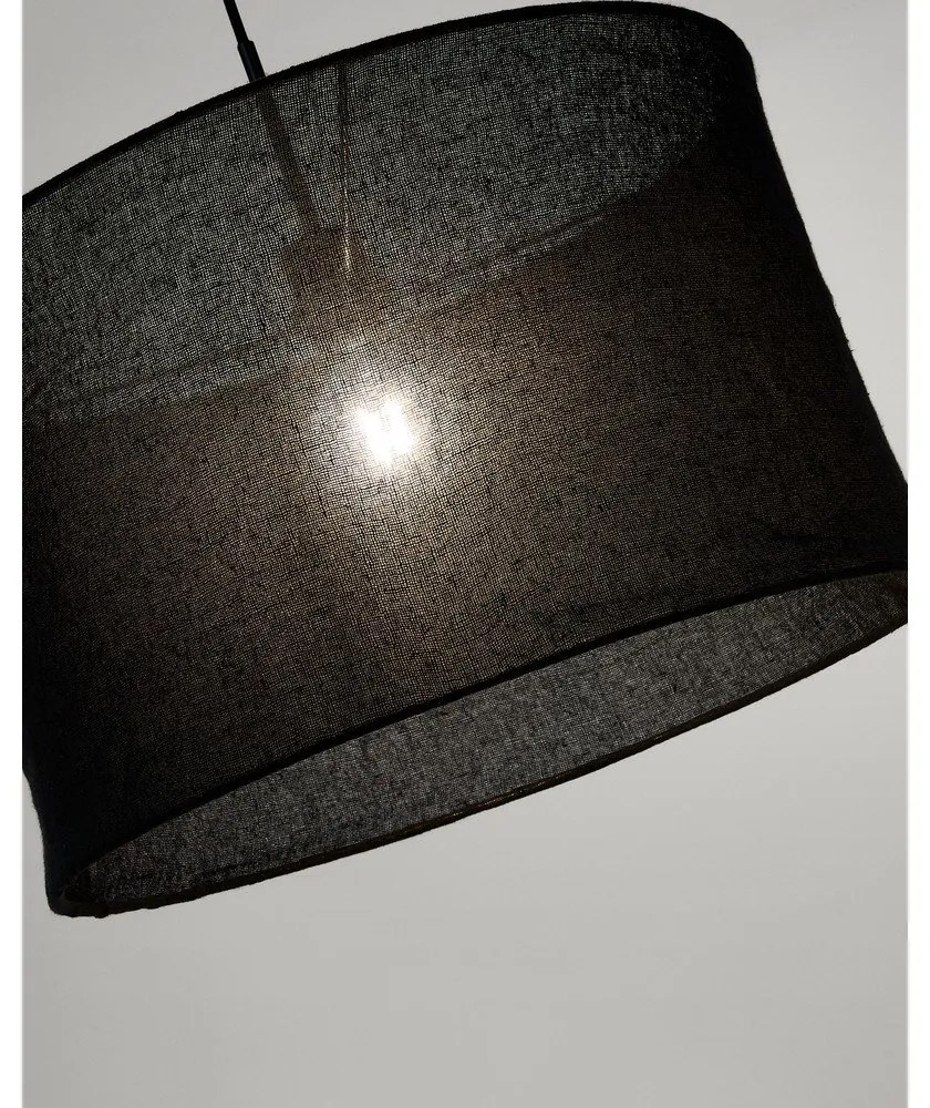 Fekete lámpabúra ø 50 cm Mariela – Kave Home