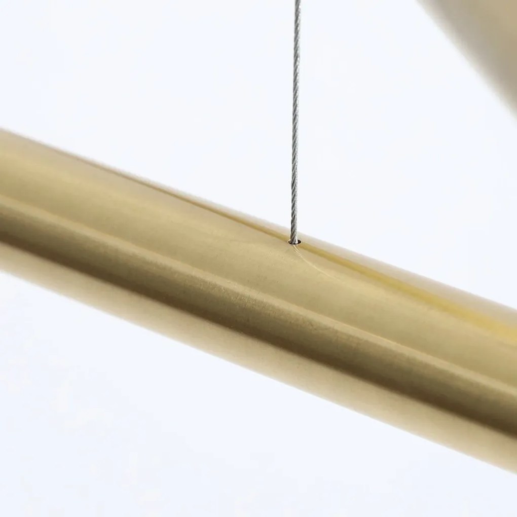 ALDEX 1072P40 TUBO Modern Led Függesztett Lámpa Sárgaréz E14 IP20