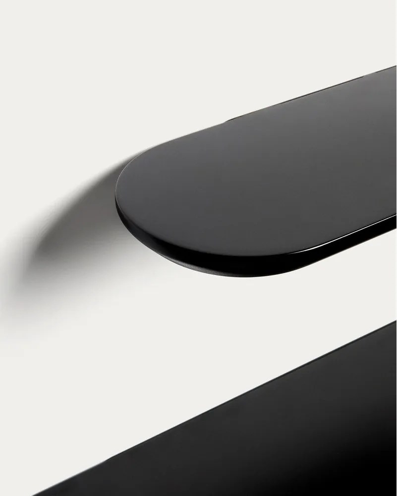 Fekete polc készlet 2 db-os 55 cm Arely – Kave Home