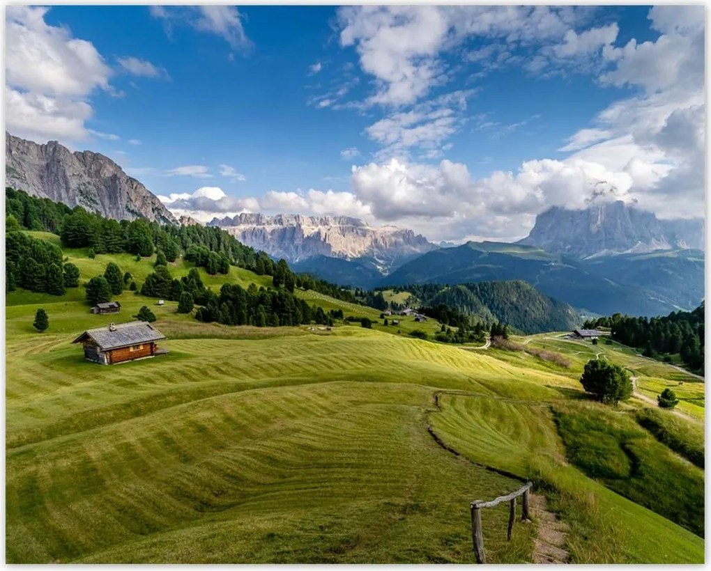 Poszterek 50x40 Bárányok a hegyi réten