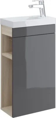 Cersanit K32-001-BOX - COMO beépíthető mosdó 22×40 cm, kerámia, fényes fehér