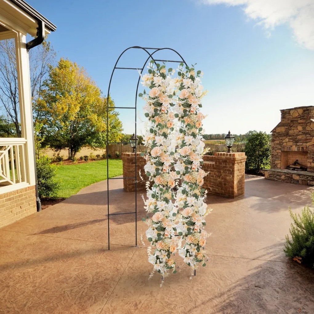 Boltíves rózsatámasz 240x140x37 cm Gardebruk